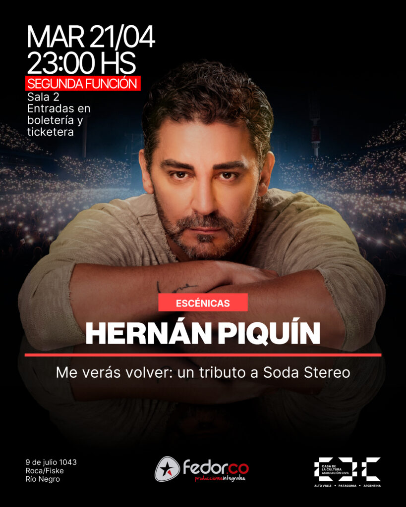 HERNAN PIQUIN – segunda función