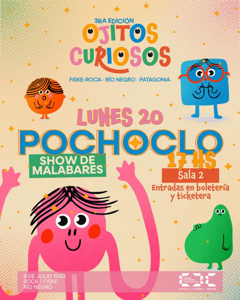 Pochoclo y sus malabares