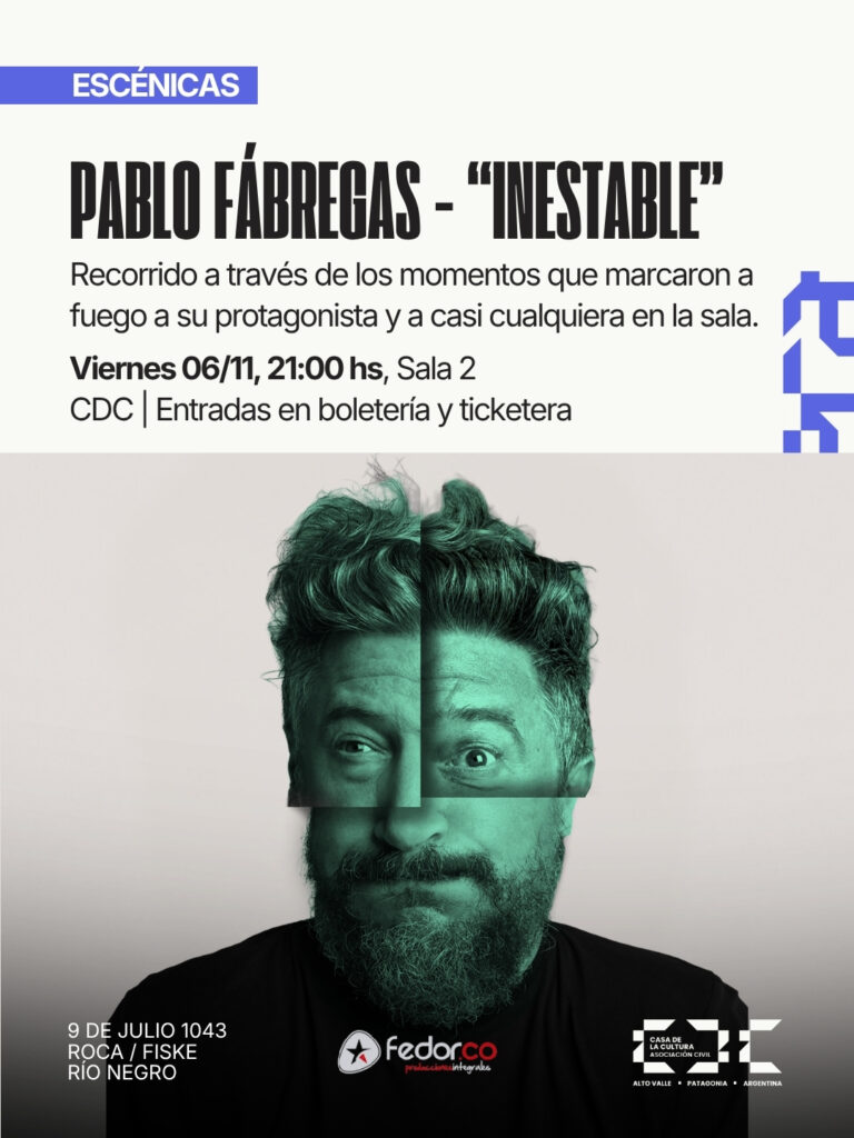 INESTABLE – PABLO FABREGAS